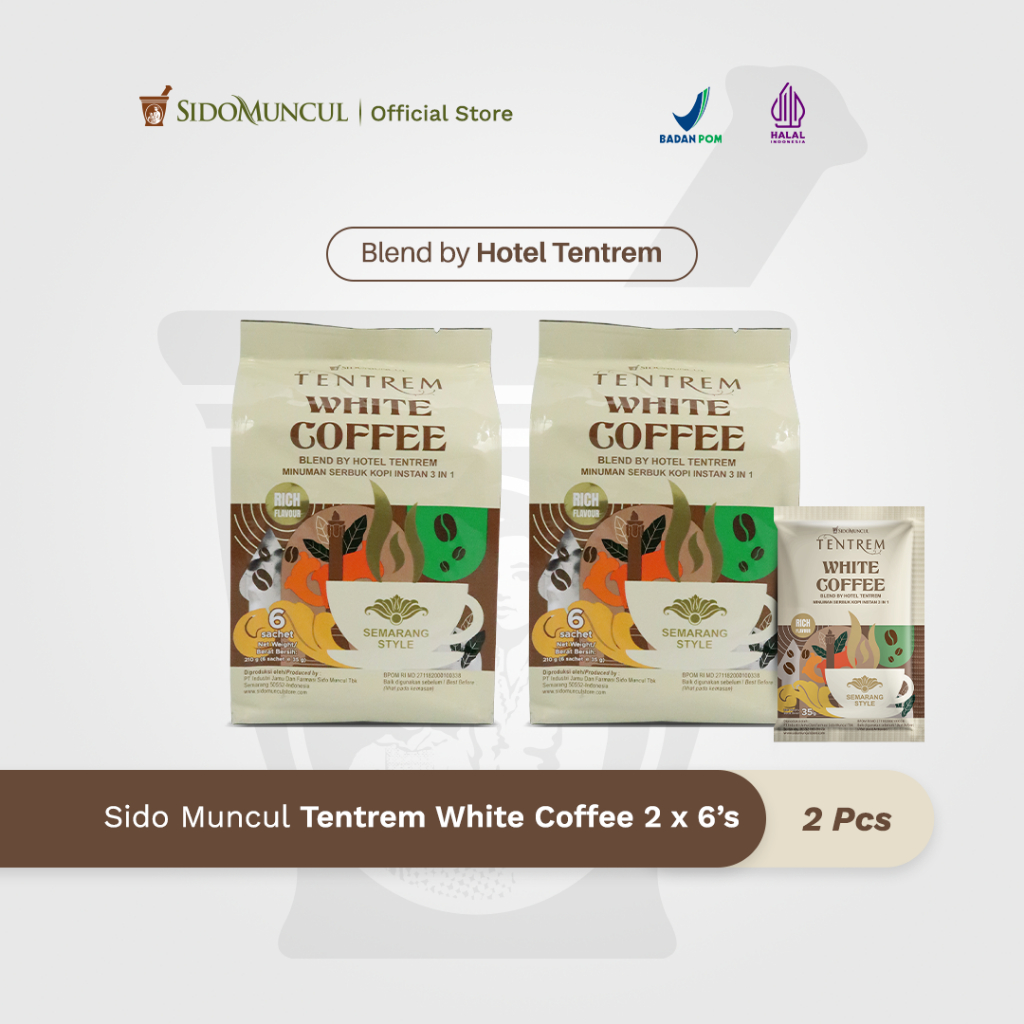 

Sido Muncul Tentrem White Coffee 2x6's