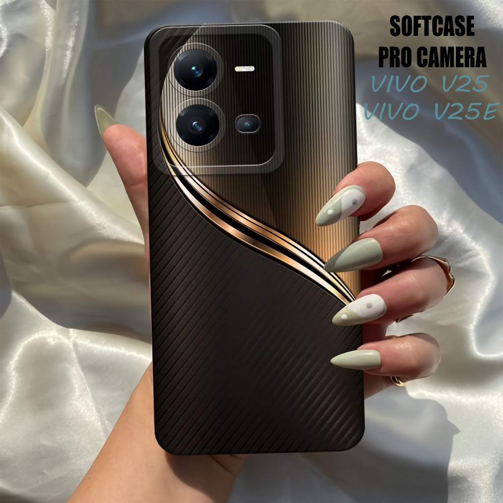 Case VIVO V25 - V25E - VIVO V25 - V25E Terbaru - Softcase  VIVO V25 - V25E   - Softcase Pro Camera -
