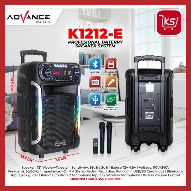 SPEAKER ADVANCE K1212-E