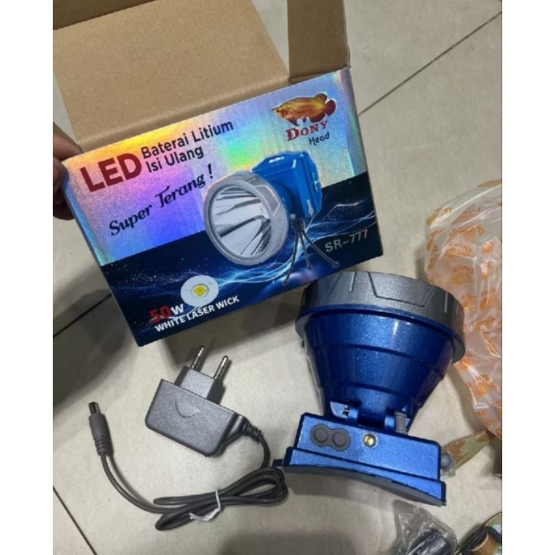 Senter Kepala DONY SR-777 50WATT Super TERANG
