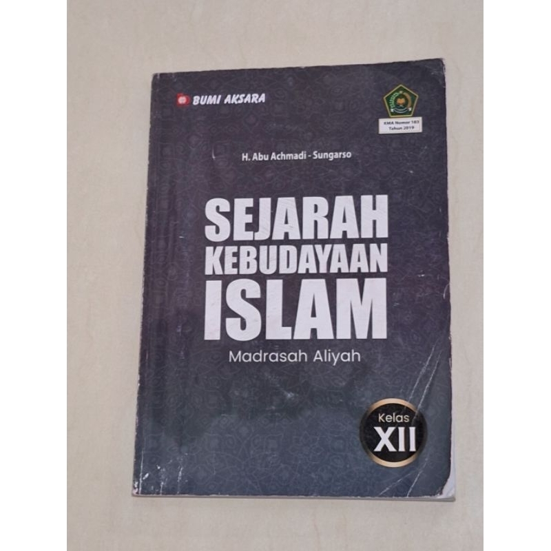 

Sejarah Budaya Islam Kelas 12 [MA-KMA No. 183 Tahun 2019]