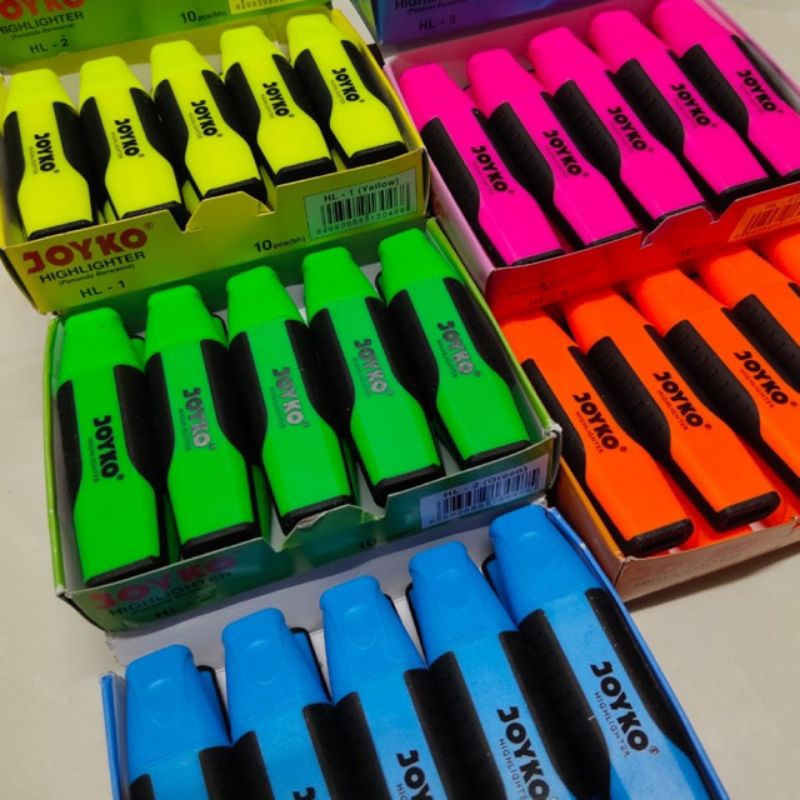 

stabilo warna joyko / penanda warna tulisan