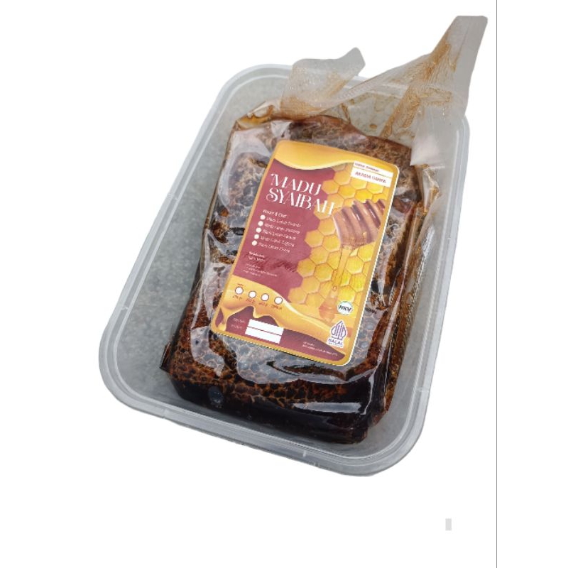 

MADU SARANG MURNI KEMASAN VAKUM HARGA PROMO MADU SYAIBAH