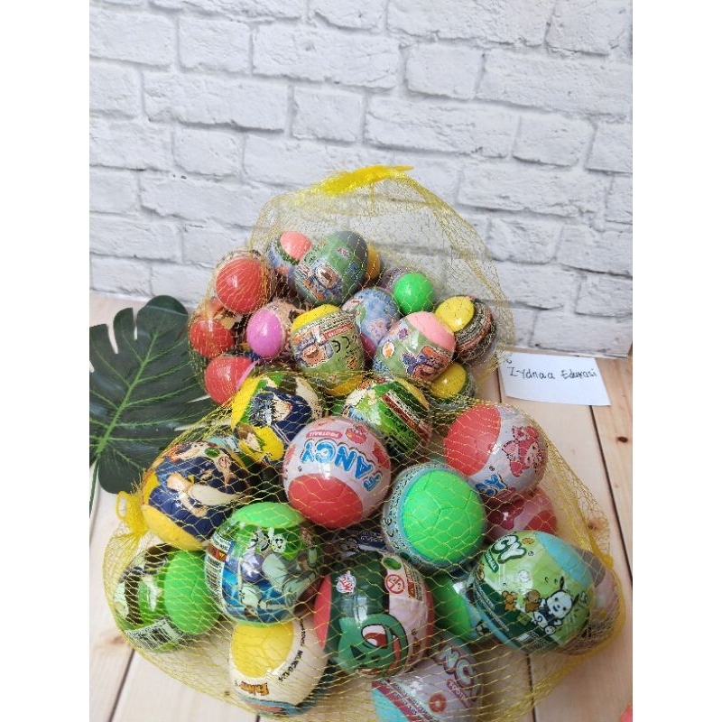 Mainan Anak Telur/Bola Lol Fancy Isi 20