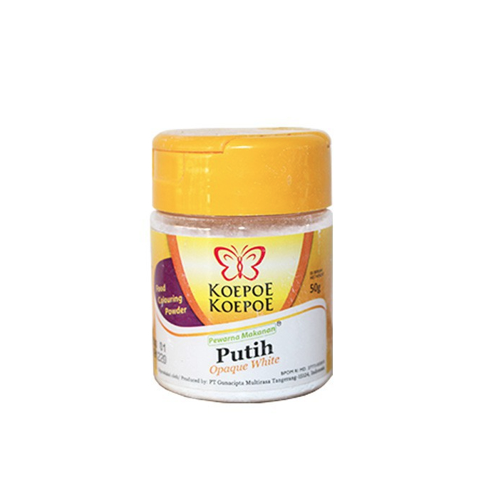 

Pewarna Putih Kupu-Kupu/ koepoe- koepoe