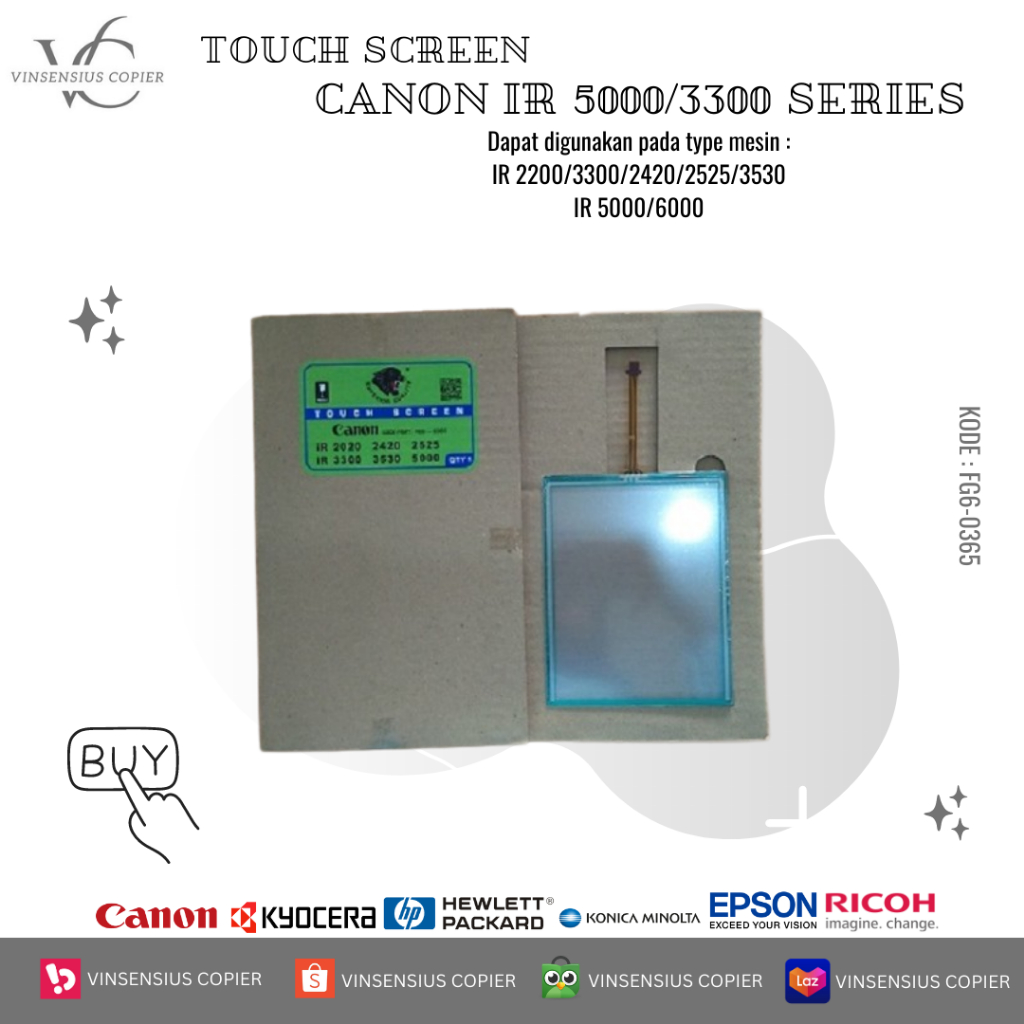 Touch Screen IR 5000/5020/6000/6020