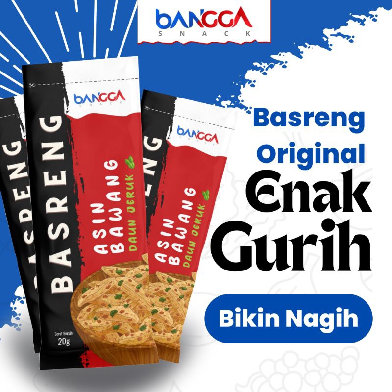 

Keripik Basreng Original Daun Jeruk Kemasan Kecil Premium Renyah Tidak Keras Enak - BANGGA STORE