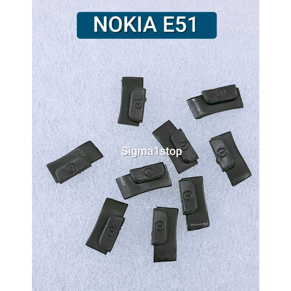 NOKIA E51 KARET ON OFF HP JADUL TOMBOL LUAR POWER NOKIA E51
