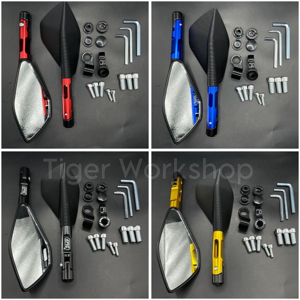 SPION MOTOR TOMOK V2 V5 JUMBO UNIVERSAL FULL CNC MODEL BISA UNTUK SEMUA JENIS MOTOR