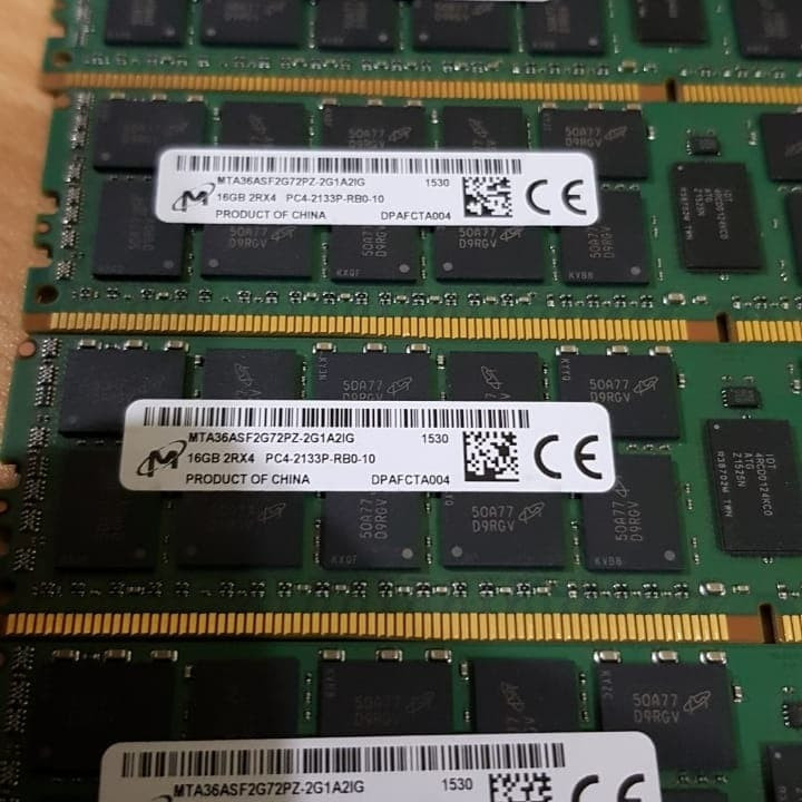 MEMORY RAM DDR4 PC4-2133P 16GB ECC FOR SERVER XEON, DELL/HP/MAC/IBM