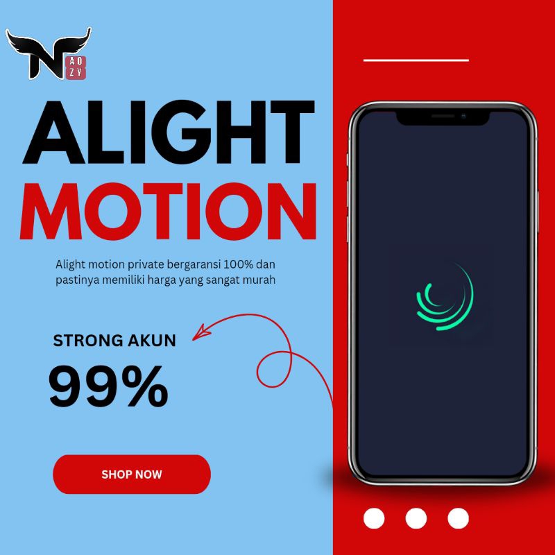 Alight Motion Premium Private 1 Tahun iOs Android