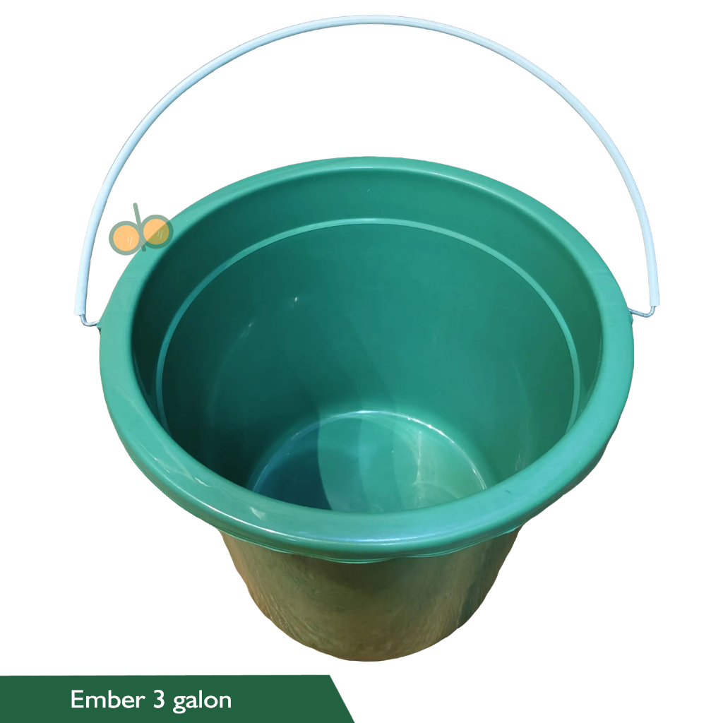 Ember 3 galon tanpa tutup ember plastik Wadah Air