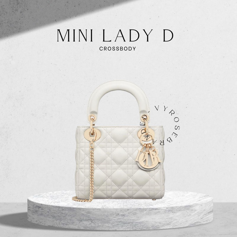 CD Mini Lady D Crossbody Bag