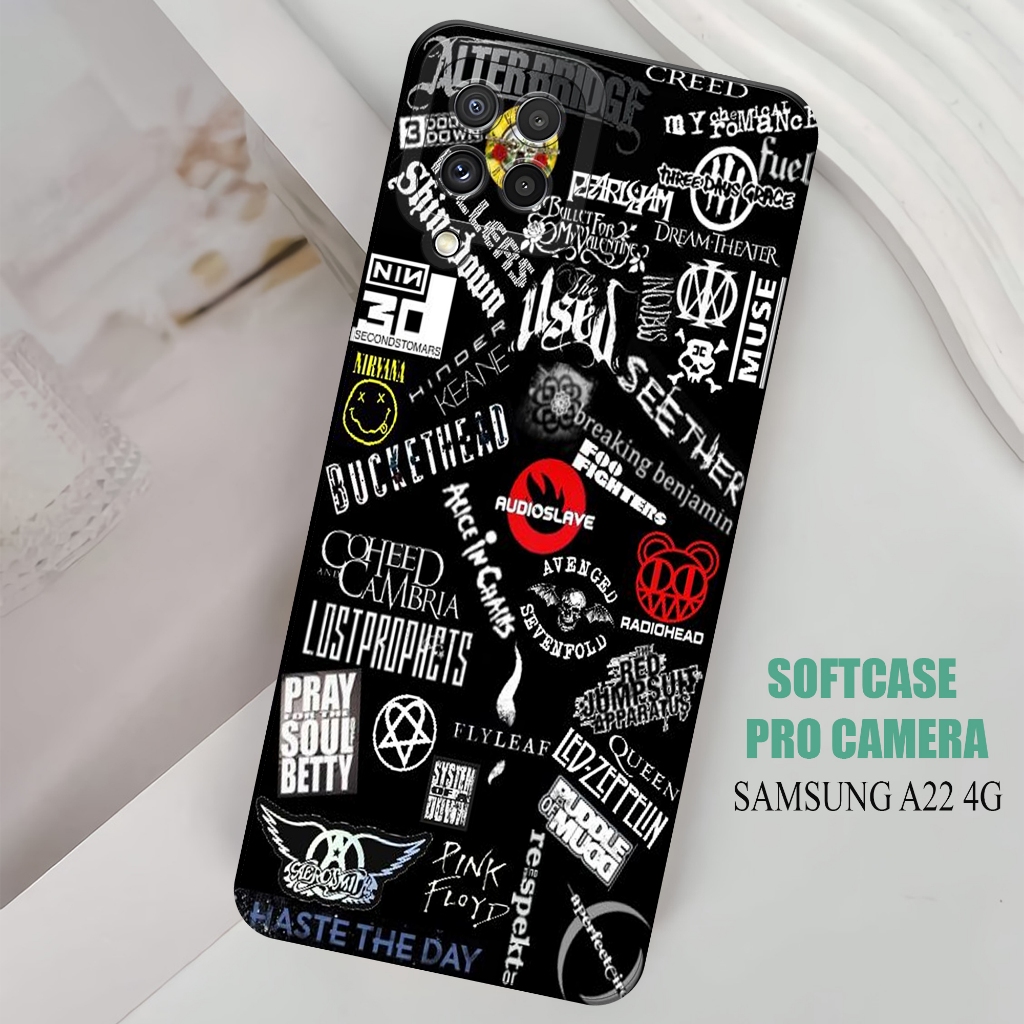 Case SAMSUNG  A22 4G - SAMSUNG  A22 4G  Terbaru - Softcase  SAMSUNG  A22 4G  - Softcase Pro Camera -