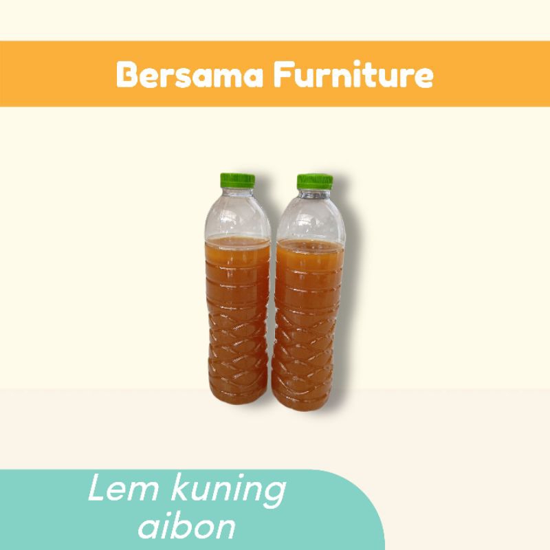 Lem aibon BOTOL /Lem kuning BOTOL/Lem BOTOL serbaguna 600ml