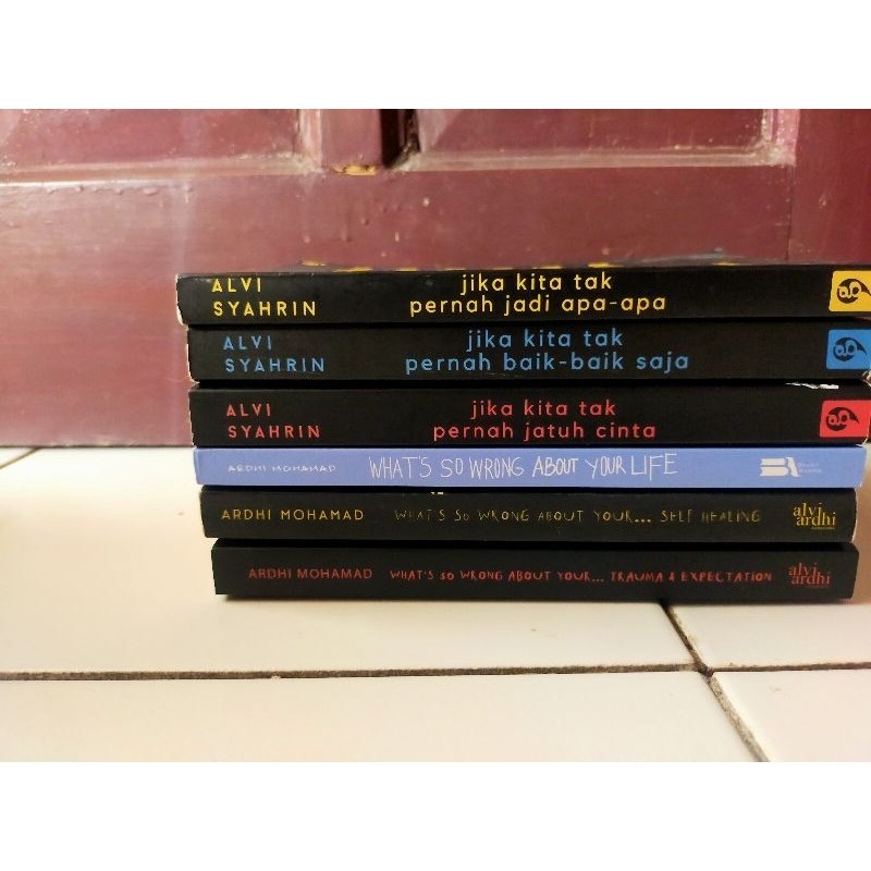 [Preloved] Karya Alvi Syahrin dan Ardhi Mohamad