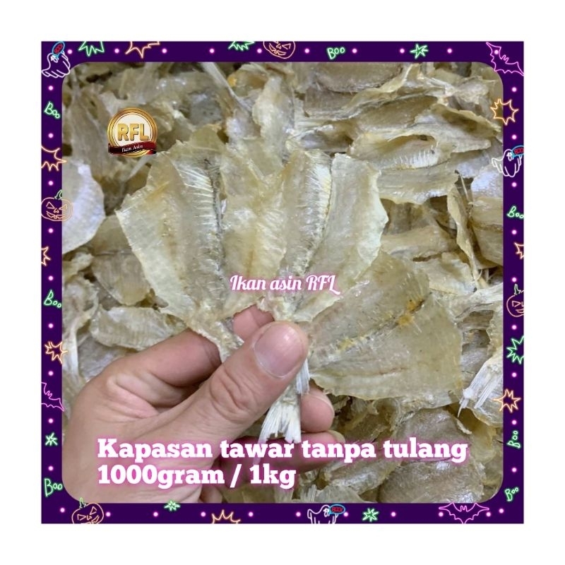 

kapasan tawar tanpa tulang 1000gram / 1 kg
