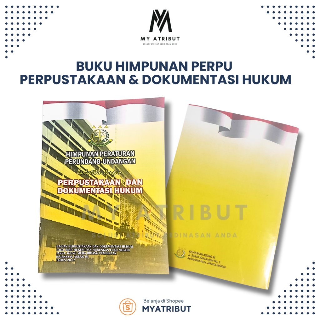 Buku Himpunan perpu  perpustakaan & Dokumentasi hukum Kejaksaan RI | Buku kejaksaan ri