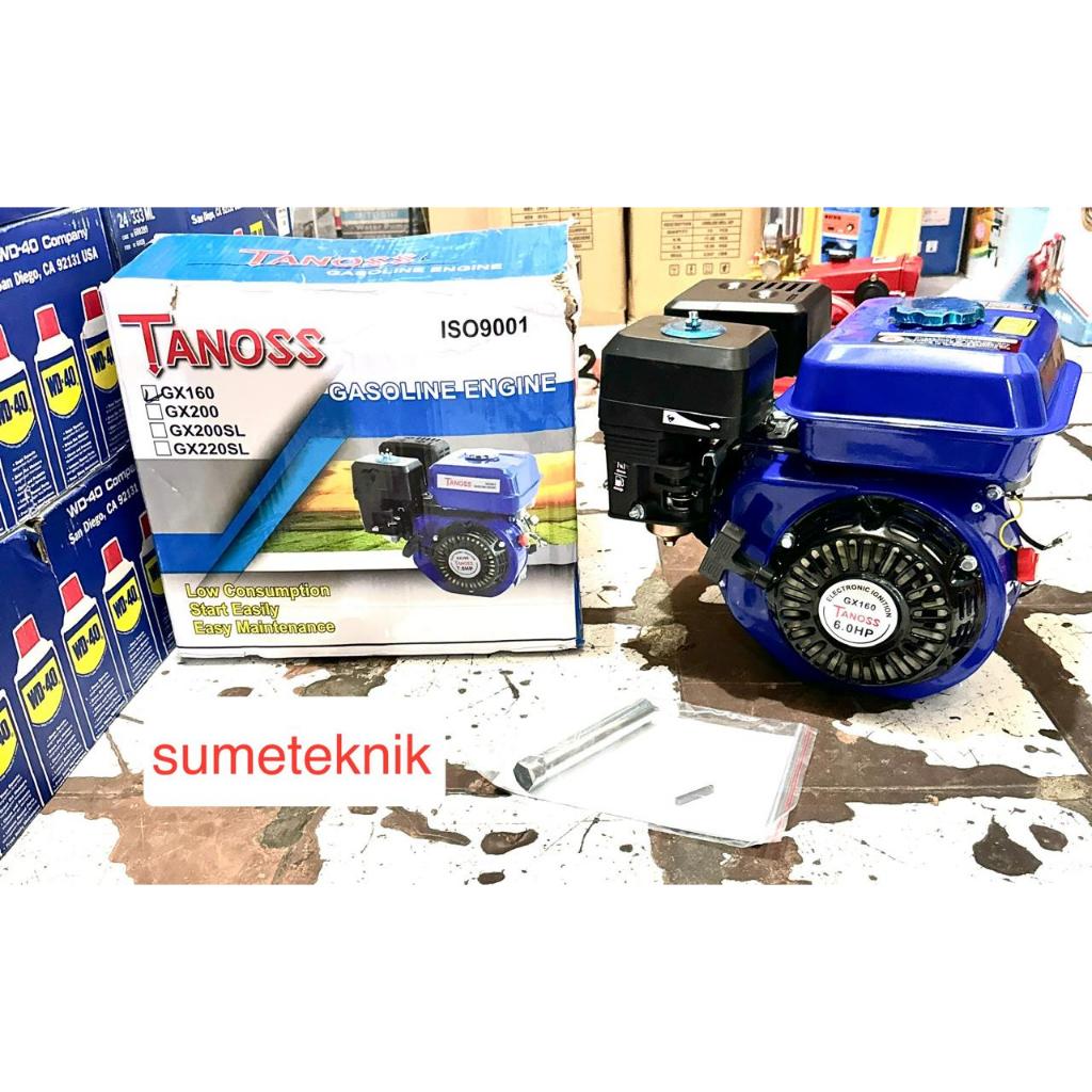 Engine GX200 Yasuto 7,5HP Mesin Penggerak GX200  / Engine Tanoss GX160 Mesin Penggerak GX160 Tanoss