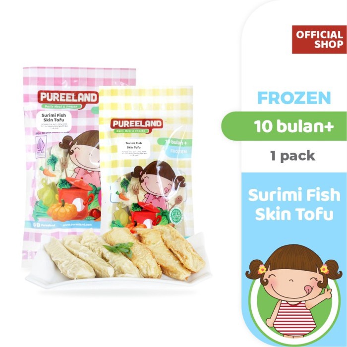 

Off Pureeland Baby Surimi Fish Skin Tofu Stik Ikan Surimi Kulit Tahu Reguler Pack