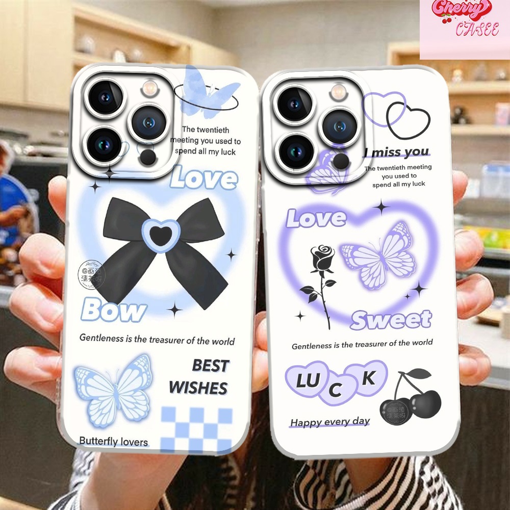 [Cherrycasee}(Untuk semua tipe HP) Case Cute-Terbaru-Case Kartun Lucu tipe hp Samsung Oppo Vivo Ipho