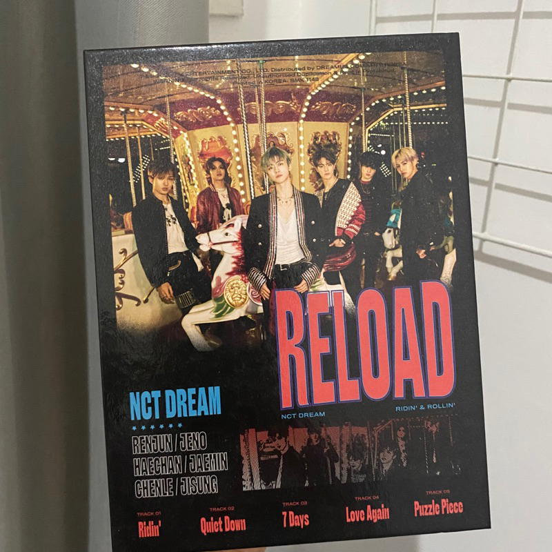 album only nct dream reload ridin