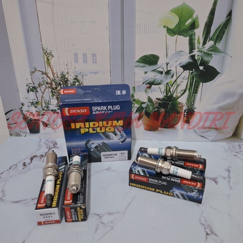 Busi Iridium 4pcs Mobil Toyota Innova Fortuner Hilux Bensin