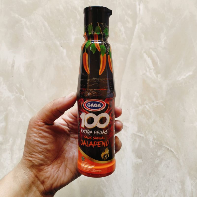 

Gaga 100 Extra Pedas Saus Sambal Jalapeno