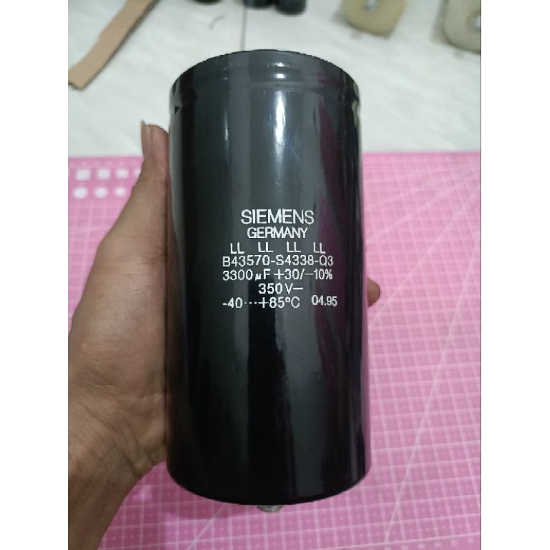 ELCO JUMBO 350V 3.300 UF SIEMENS