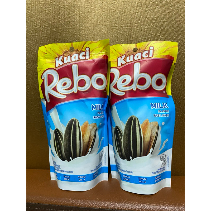 

kuaci rebo rasa milk 140gr