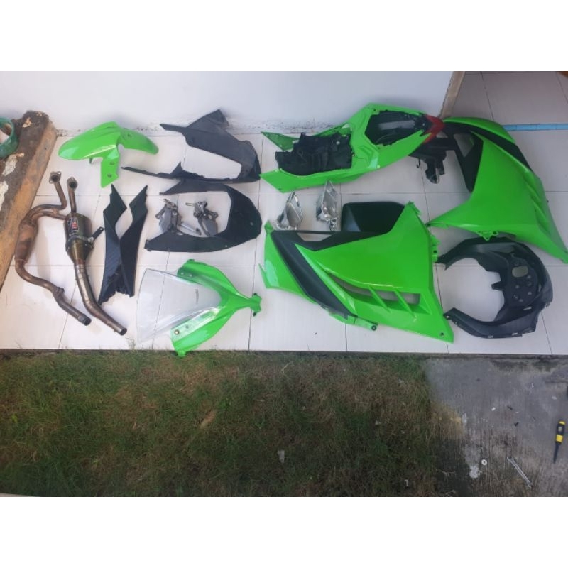 fairing fullset ninja 250 fi 2017 2016 2015