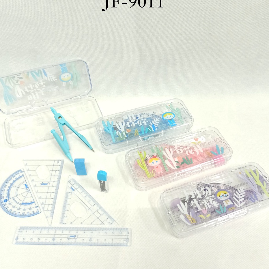 

TERMURAH SOS Jangka Set JF911 Jangka Sekolah Math SetCompass Set