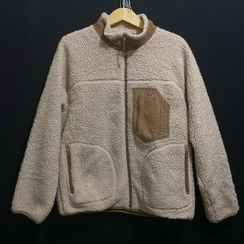 JAKETT ORIGINAL WHO AU X GOLDEN BEAR VINTAGE SHERPA