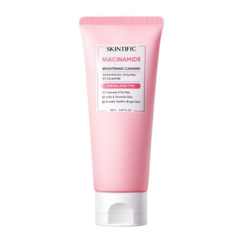 SKINTIFIC Facial wash - Niacinamide Brightening Cleanser 80ml