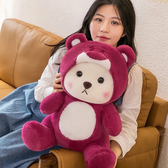 PERFECT 3 cm Lucu Teddy Tales Bear Cosplay Manyo Boneka Plush Boneka Mainan Dekorasi Rumah Anak Hadi