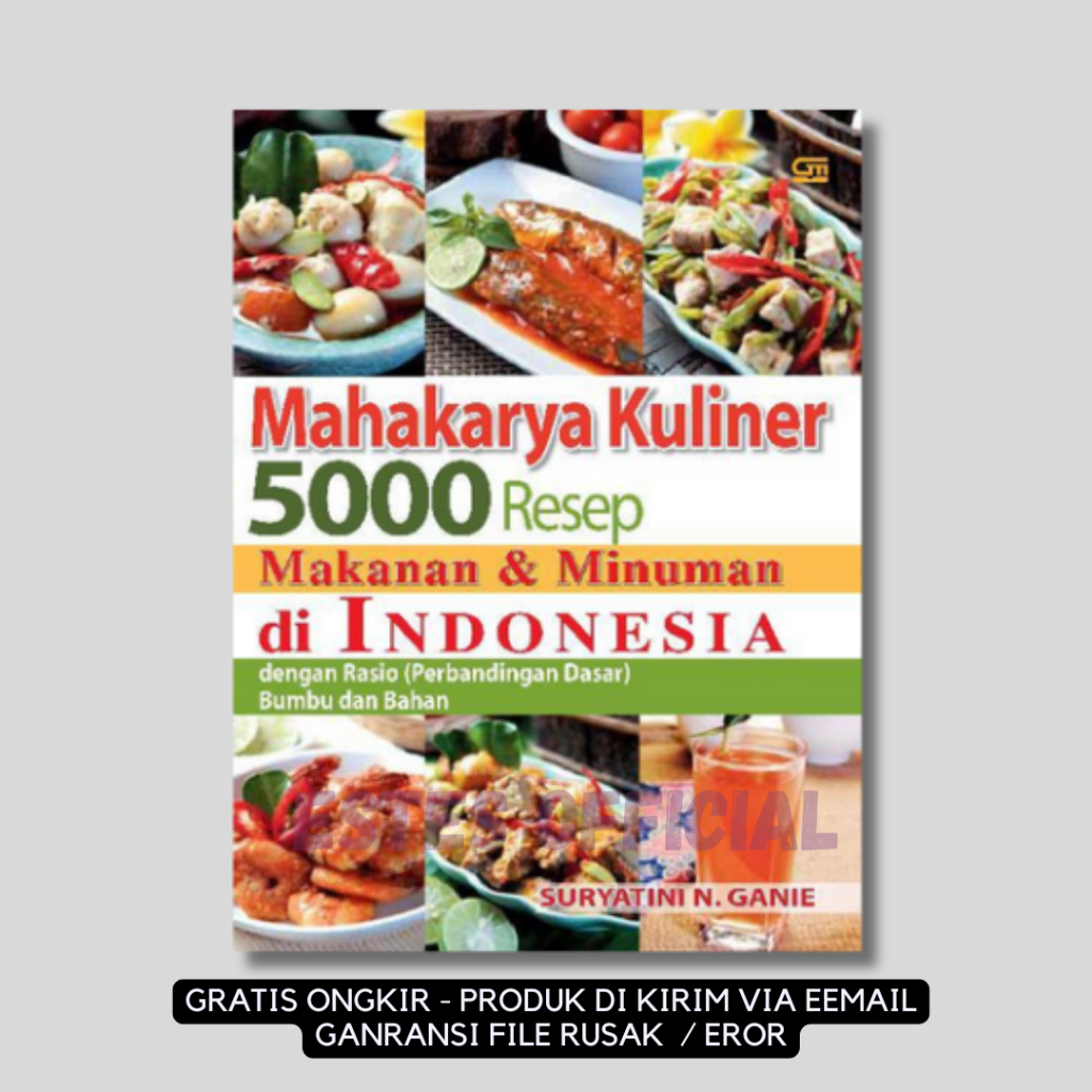 

[ ID4672 ] Mahakarya Kuliner 5000 Resep Makanan & Minuman di Indonesia