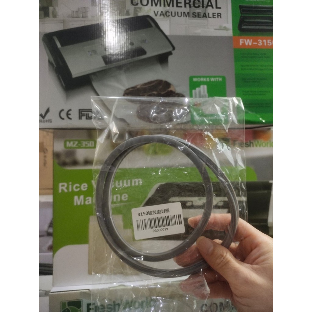 Tali Gasket Cover Penutup Mesin Vacuum Sealer FRESHWORLD FW-3150 FW-3150s FW-3190 MZ-350