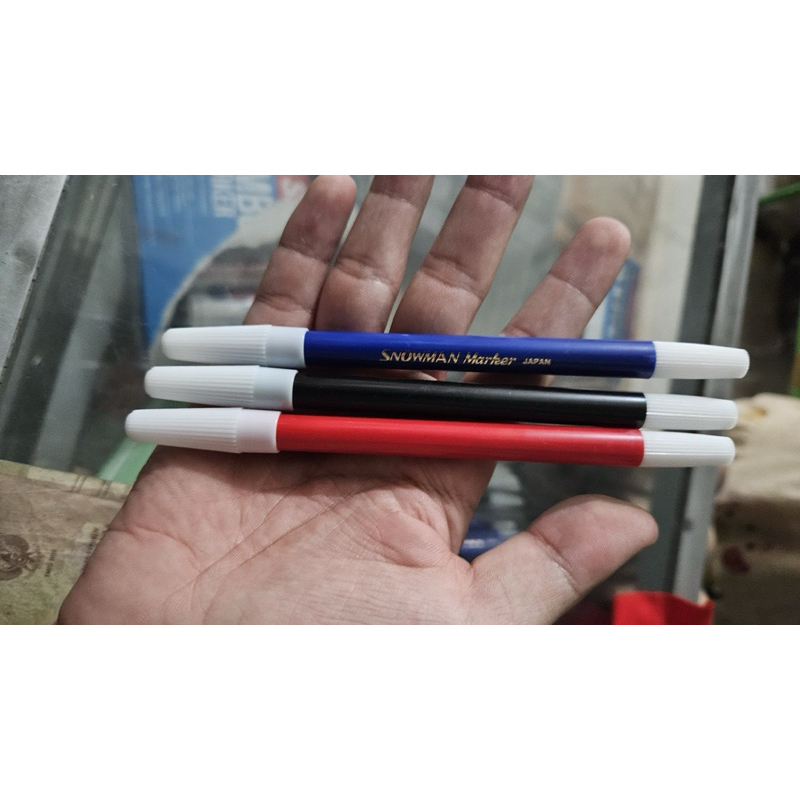 

Spidol Marker Snowman Ecer / Pencil Marker / Spidol Kecil