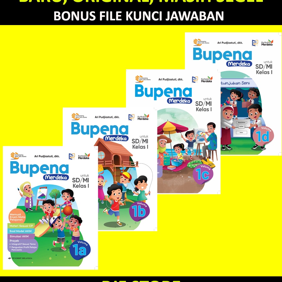 BELI BUPENA MERDEKA SDMI JL1ABCD PLUS KUNCI JAWABAN
