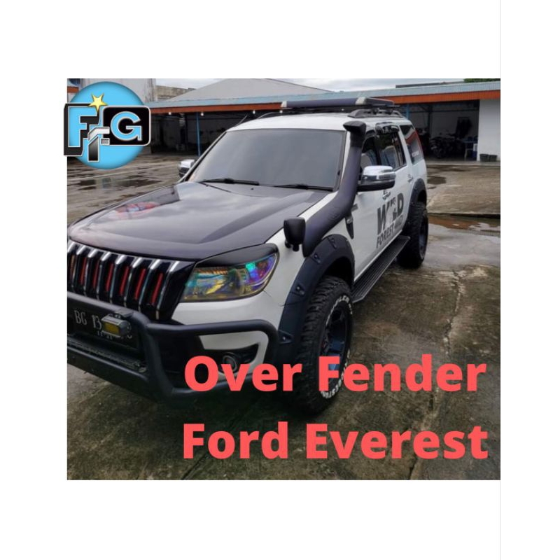 Over Fender Ford Everest 2008-2015