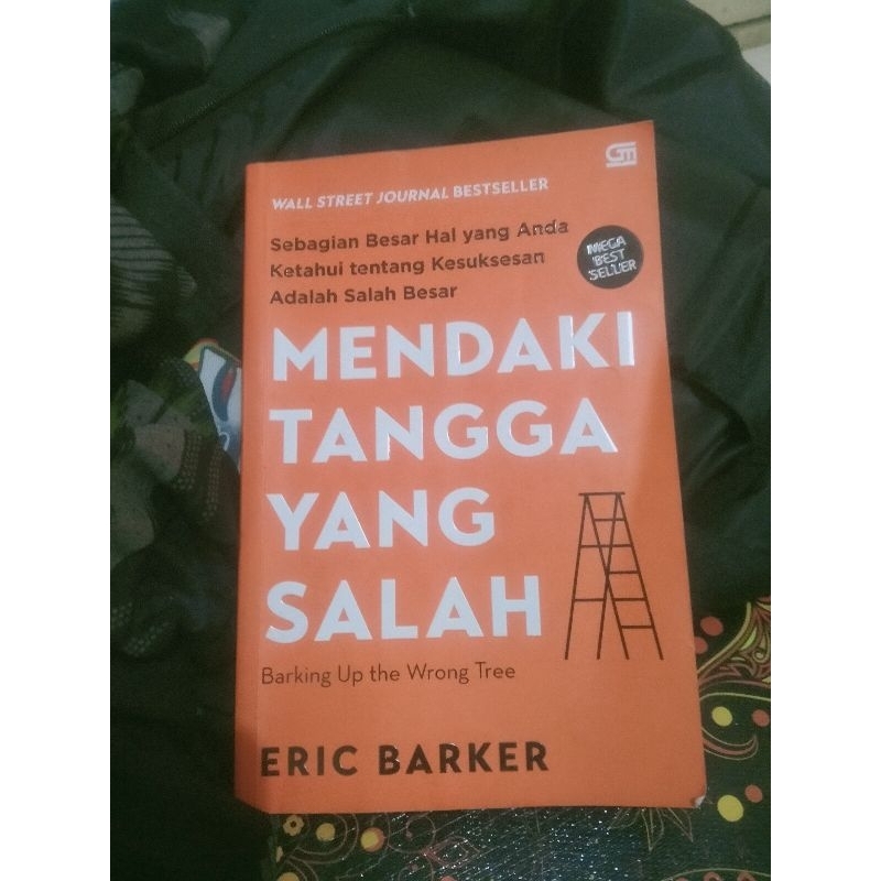 PRELOVED BUKU BEST SELLER MENDAKI TANGGA YANG SALAH