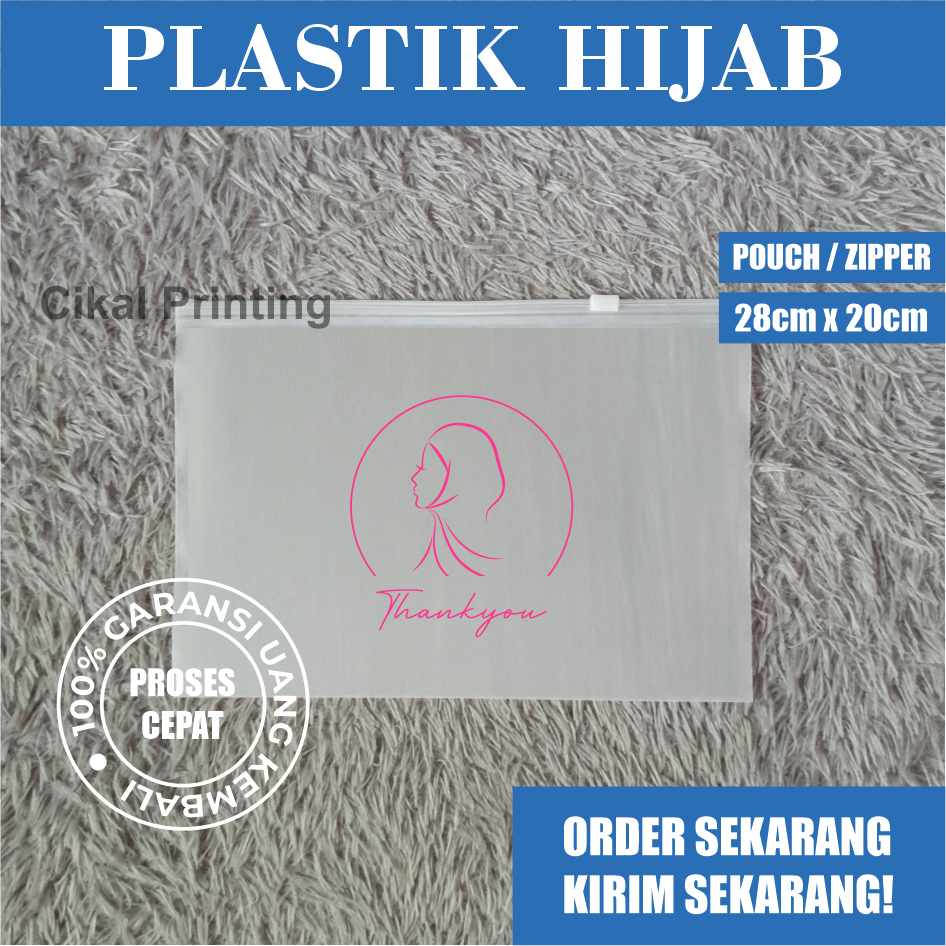 

Sablon Plastik Zipper (Size-28x20cm), Plastik Zipper, Plastik Zipper 0.7 , Plastik Hijab, Plastik Mukena, Kantong Hijab, Kemasan Zipper, Kemasan Hijab, PE Zipper