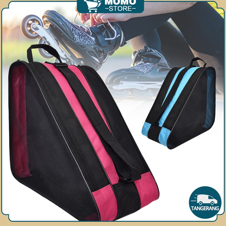 Model Baru Tas Sepatu Roda Anak Bahan Kain Oxford Tas Sepatu Roda Inline Skate Tahan Aus Breathable