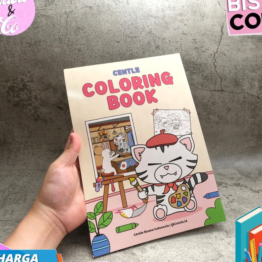 

BERKAH BUKU GAMBAR CENTLEID UKURAN A4 ISI 25 LEMBAR FULL GAMBAR KERTAS TIDAK TEMBUS CAT AIR SPIDOL ATK MURAH BISA