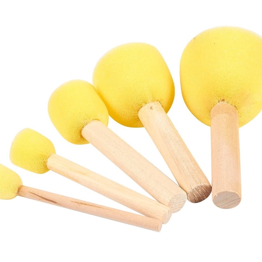 

BELI Kid Paint Sponge Dot Spons Lukis isi 5
