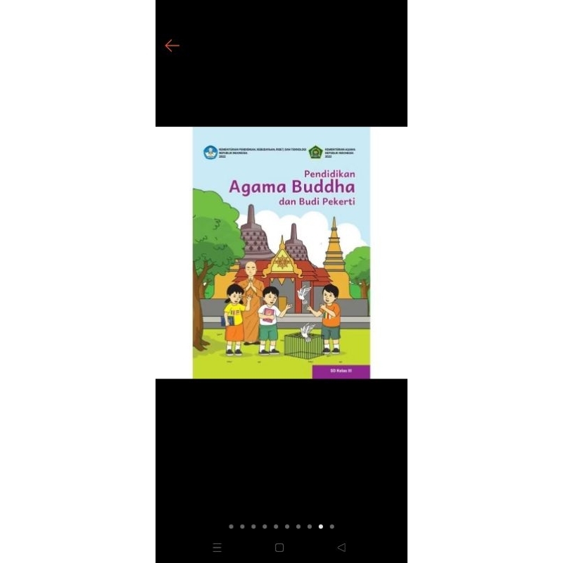 Buku agama Buddha kelas 3 SD