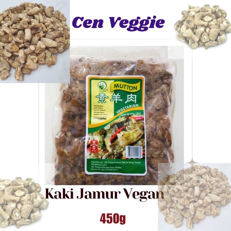 

Mutton kaki jamur vegan