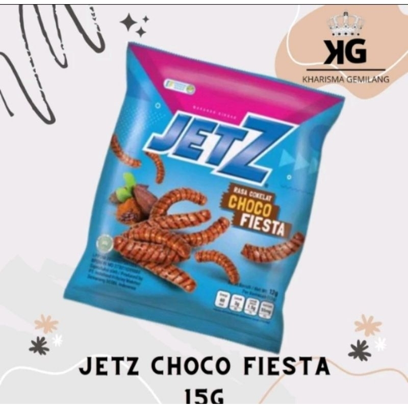 

JETZ JETZ COHCO FIESTA 12gr Receng 10 PCS Rasa cokelat Snack anak Murah