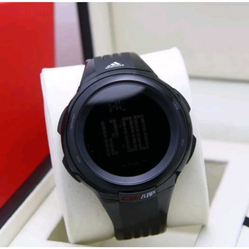 Jam Tangan Pria Adidas Digital Strap Rubber