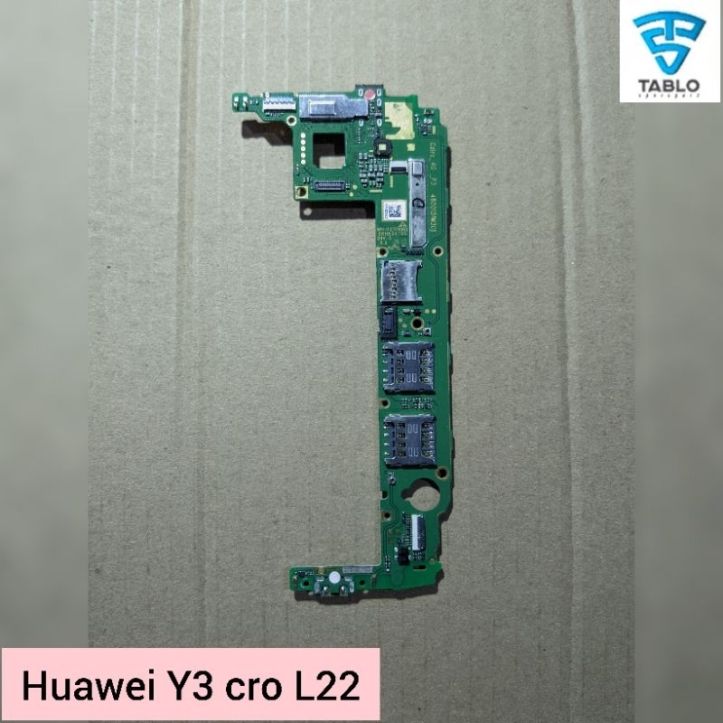 mesin Huawei Y3 cro L22 ram 1/8 kaleng utuh normal garansi